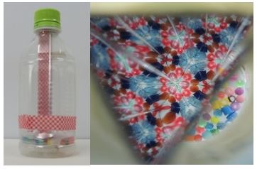 ペットボトル万華鏡